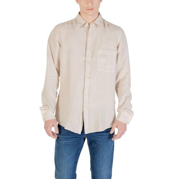 Hugo Boss Men Beige Shirts - Picture 1 of 5